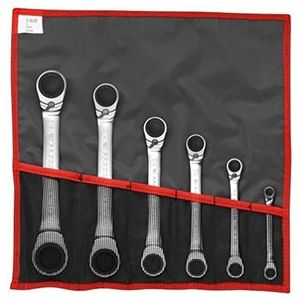 Facom samenstelling ringratelsleutel 15° inch - 65.JU6T