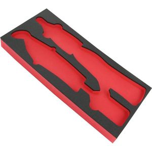 FACOM - Schuimbak - Lege Schuimbak Voor 4 Klemmen - Compatibel Met MODM.CPE1