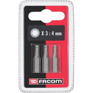 FACOM 3 bits set 25 mm heks, 1 stuk, EH1.J3