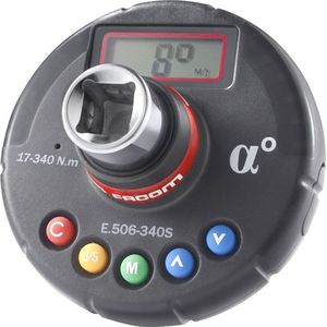 FACOM Koppel- en Hoekadapter - LCD-Scherm - Werkt op Batterijen - 1 x Adapter