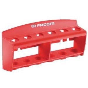 Facom 6"" Jacking Systems - Gereedschapsrek voor 6 Drift Ponsen - Rood, C-vormig Hoofd & End - 0,095kg