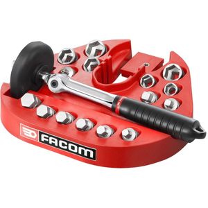 Facom - D.48-KITPB - Kit Voor Olie Verversen - Inclusief Aftapsleutel En Magnetische Bits