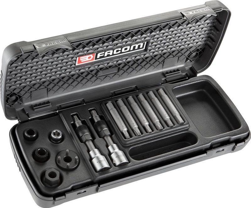 Facom - DM.APR - Set voor Dynamo Riemschijven - 13 Stuks Gereedschap - Kunststof Koffer