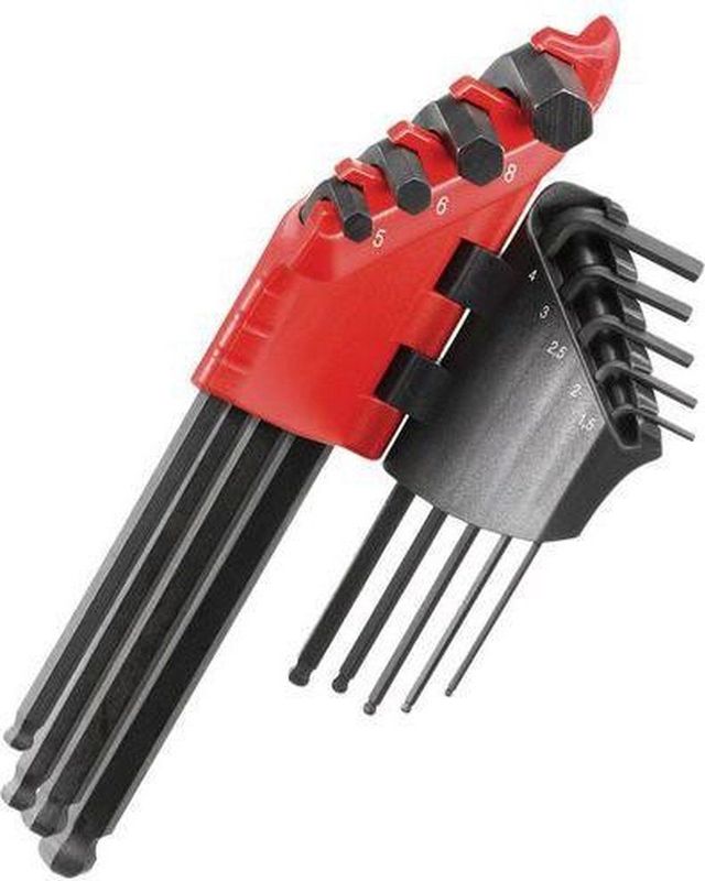 Facom - Set van 9 Inbussleutels - Grijs - Staal