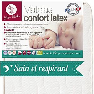 LILOU MIAKA - babymatras comfort latex - voor bedden 70x140