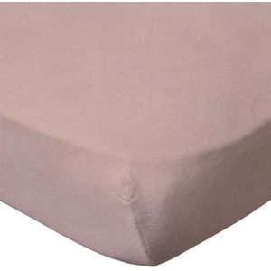 BabyCalin Hoeslaken voor wieg, 40 x 80 x 7 cm, roze, Oeko-Tex-gecertificeerd