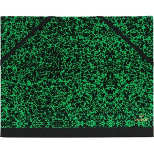 Tekenmap Canson studio 26x33cm 2 elastieken groen