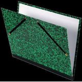Tekenmap Canson Studio 28x38cm 2 Elastiek Groen - 1 Stuk