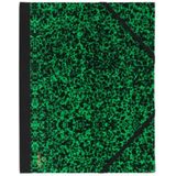 Tekenmap canson studio 52x72cm 2 elastiek groen | 1 stuk