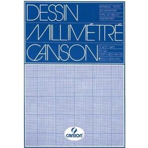 Canson 200067107 millimeter papier A4, wit