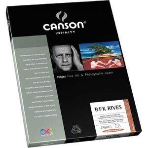 Canson Infinity Print MaKing Rag fotopapier, 25 vellen, 310 g, A3, zuiver wit