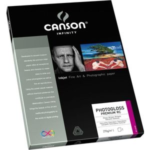 Canson Infinity 206231004 Premium RC Gloss, A3, 25 vellen, wit
