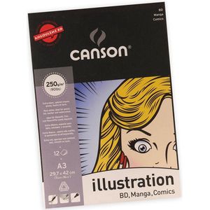 Canson Manga tekenblok DIN A3, 250 g/qm