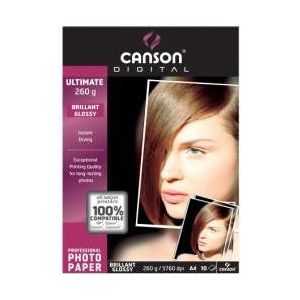 Canson 987-296 Photoglossy Paper 10 A4 21 x 29,7 cm (A4) fotopapier