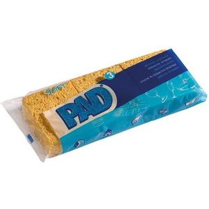 Spons, plantaardig, nr. 2, 3 stuks