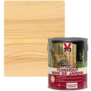 V33 Houtbeits Tuinhout Transparant Mat 2,5l