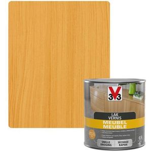 V33 Meubellak Midden Eik Mat 500ml