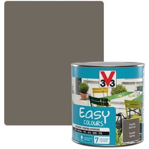 V33 Buitenverf Easy Colours Zijdeglans Taupe 500ml