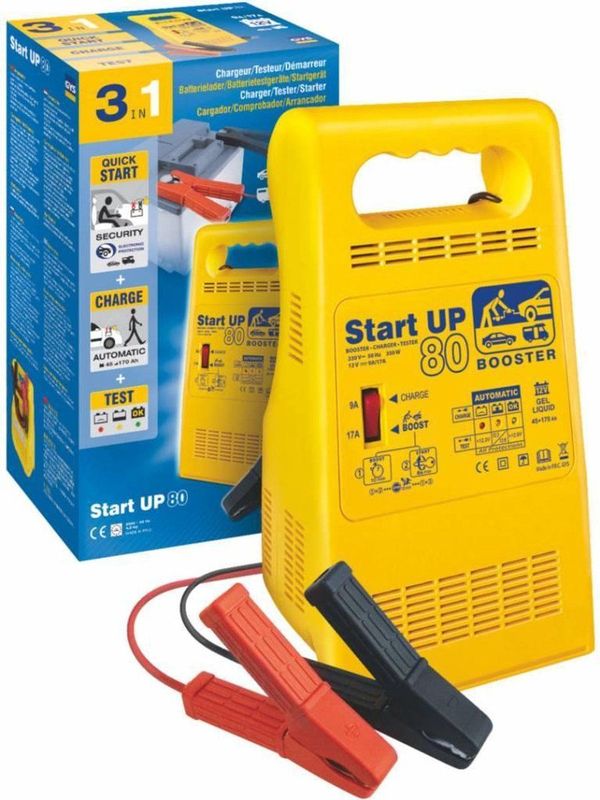 Gys - Acculader START UP 80 - Acculader - 12V - 350W - 13.5/25A