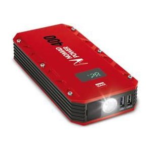 GYS Snelstartsysteem Nomad-Power 400 025882 Starthulpstroom: 500 A 2x USB-contact, Laadtoestandweergave, Werklamp