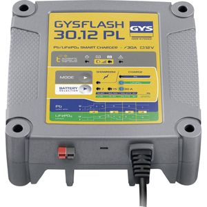GYS GYSflash 30.12 - Acculader - 12V - Kunststof