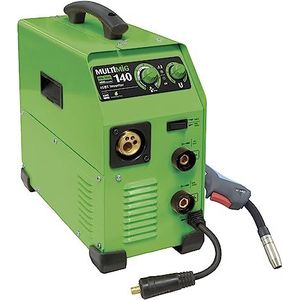 Inverter Multimig 140, 3-in-1 lasapparaat, groen