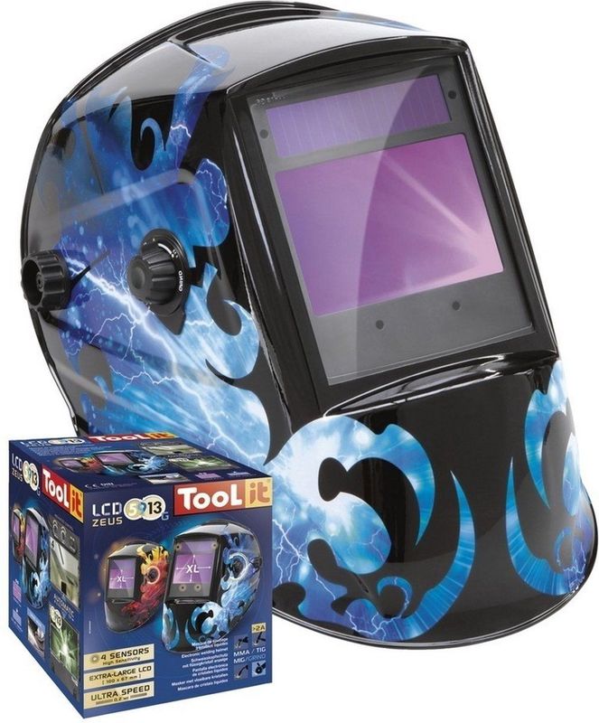 GYS Lashelm LCD Zeus 5-9/9-13G Blauw- 5193044104