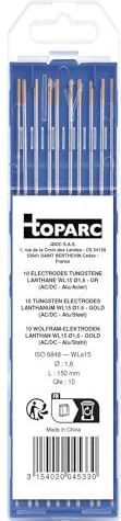 GYS - WL15 - Wolfraam Lanthane Elektroden - Ø 1,6 mm - Goud - AC/DC