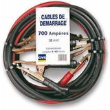 GYS - Startkabels - 700A - 4,5m - Niet-geïsoleerde Messing Klemmen