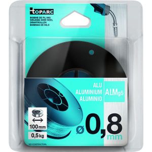 Gys Draadbobijn 100x0,8mm, 0,5kg, aluminium - 5193086548 5193086548