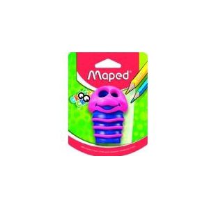 Maped 001700, Manueller Bleistiftspitzer, Blau, Violett, China, Sichtverpackung, 95 mm, 48 mm