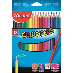 12 x Maped Buntstift Color'Peps Kartonverpackung VE=18 Stück