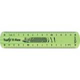 Lineal Twist'n Flex 15 cm farbig sortiert in Blisterverpackung