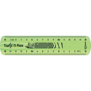 Maped - Twist'n Flex - Liniaal - 15 cm - Kunststof - Multicolor