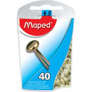 Maped 330011 Messing ronde kopclips, 17 mm