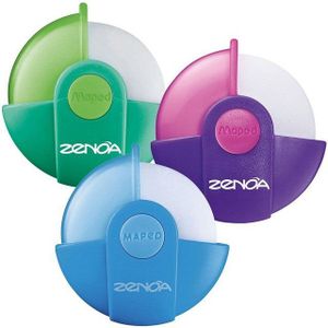 20 x Maped Radiergummi ZENOA farbig sortiert