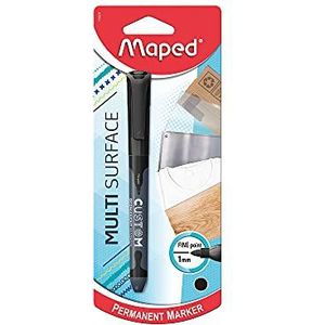 Maped Custom Permanent-marker, dun, 2 mm, zwart, 1 stuk