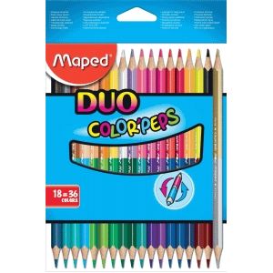 Maped Color'Peps kleurpotloden Duo x18