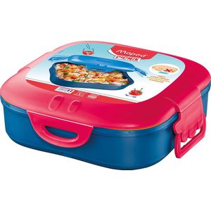 Maped Picnik Kids Karakter lunchbox enkel - rood/blauw