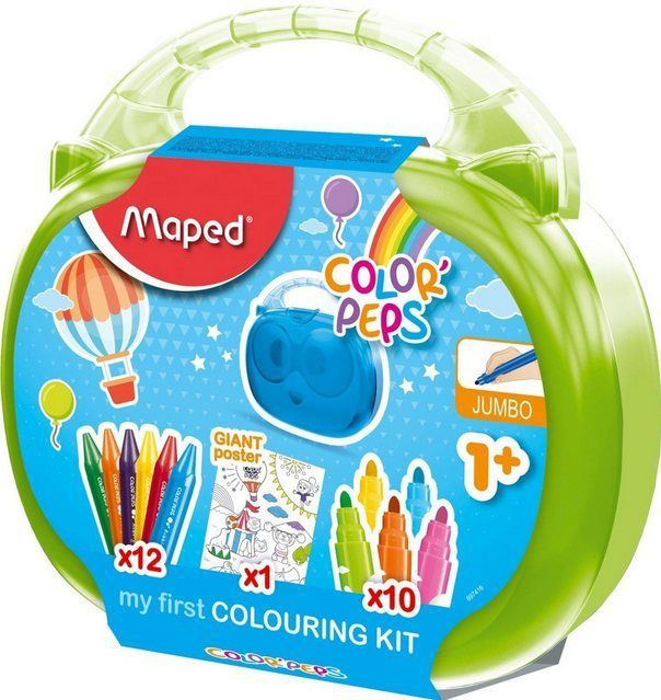 Maped Mal-Set Color'Peps Kunststoff-Box sortiert