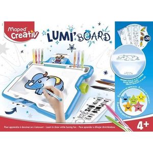 Maped Creativ Lumi Board – lichtmachine om te leren tekenen – creatief speelgoed – lichtpaneel voor kinderen vanaf 4 jaar