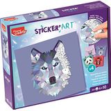 MAPED Creativ Sticker'Art – activiteit van stickers op nummer, + 400 stickers voor het maken van afbeeldingen van dieren in origami – creatieve activiteit, reflectie en concentratie – vanaf 6 jaar