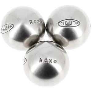 Obut - Rcx 74 Set 3 b compet - jeu de boules - metallic zilver - maat 700g