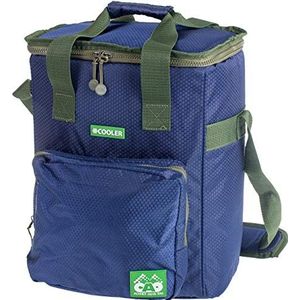 C.A.O. - Zachte koelboxen 30 liter 420 D Honey Comb (buiten) – EPE-schuim 7 mm dik (binnen) – kleur blauw/kaki – lengte 35 cm – breedte 29 cm – hoogte 27 cm