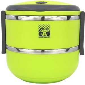 Cao Camping Lunchbox, geïsoleerd, 1,4 l, willekeurige kleur