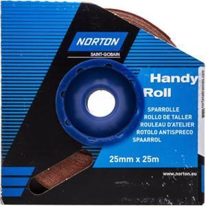 Norton Schuurlinnen Handy Roll R222 25mm L=25m K80