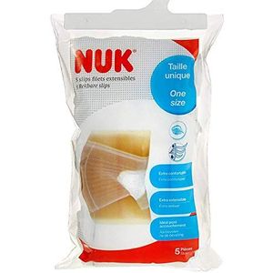 NUK - Set van 5 Wasbare Broekjes - Wit - Rekbaar Gaas