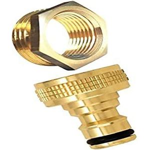Boutt 0832644 ADF20+2715 Messing Automatische Tap Connector Vrouwelijk 20 x 27 Vermindering 15 x 21