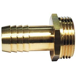 Boutté EM401 steunen, messing, mannelijk, 33 x 42, buis, diameter 40, goudkleurig