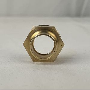 Boutté 3112620 Schroefdraadfitting 243GCU, messing/ijzer/koper, buitendraad, 15 x 21, Ø 16